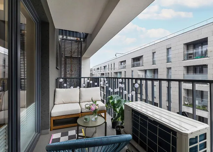 公寓 Slusarska Modern With Balcony & Parking Cracow Zablocie By Renters Prestige *